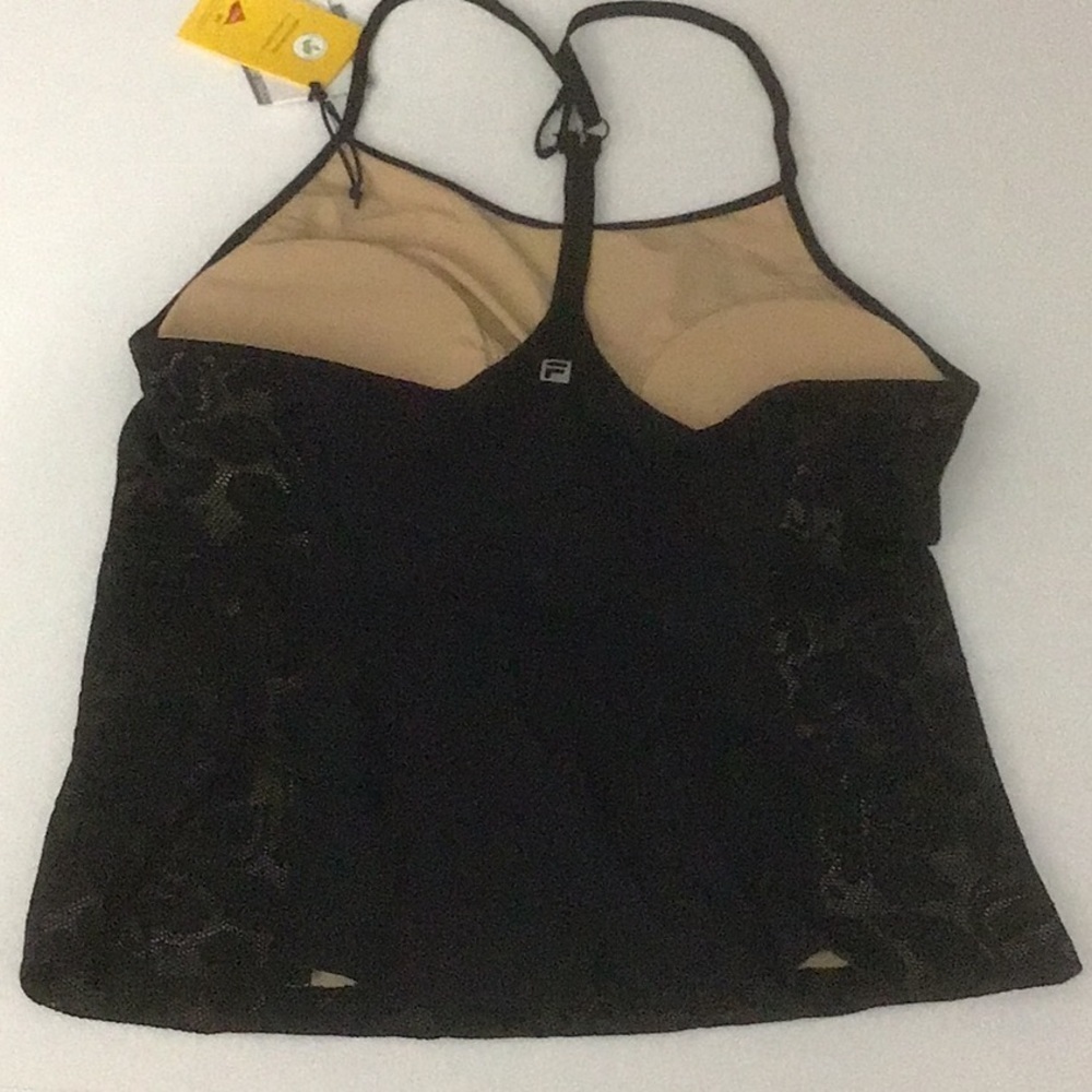 NWT Fila Lace Style Setters Skort & Cami Set Black Size Medium - Picture 6 of 14